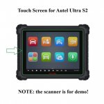 Touch Screen Digitizer Replacement for Autel MaxiSys Ultra S2